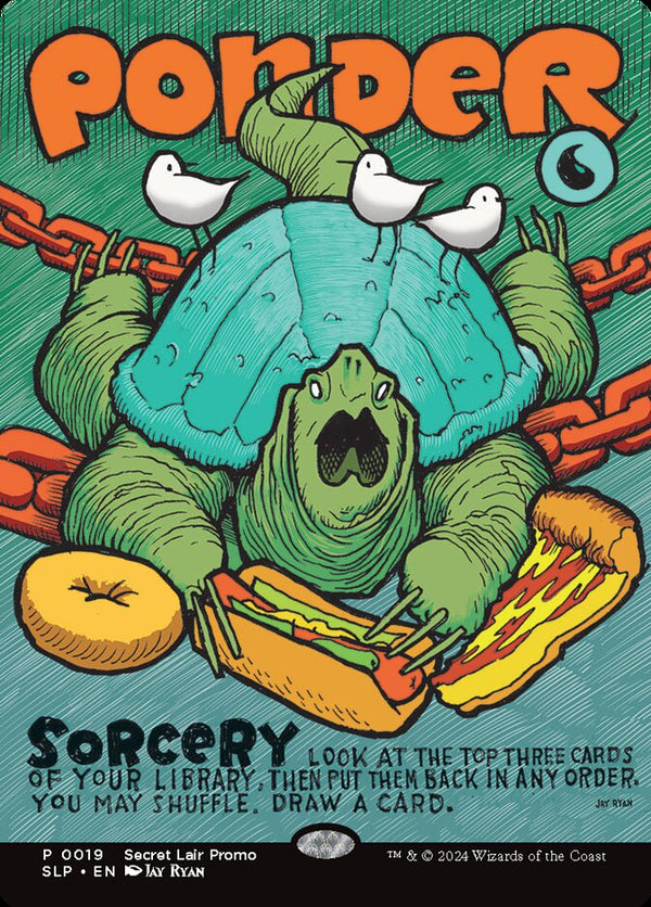 【Foil】(Promo-SLP)Ponder/思案 【No.0019】【英語】